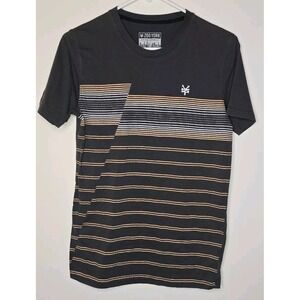 Zoo York Striped Shirt Size Small/P Gray Multicolor